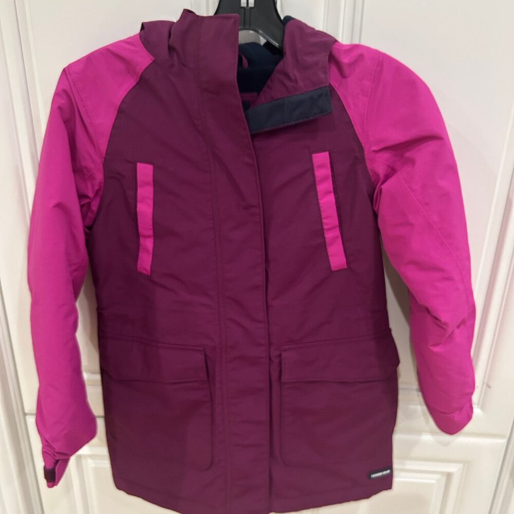 L.L. Bean Kids Squall Waterproof Insulated Winter Parka (Size 7/8)